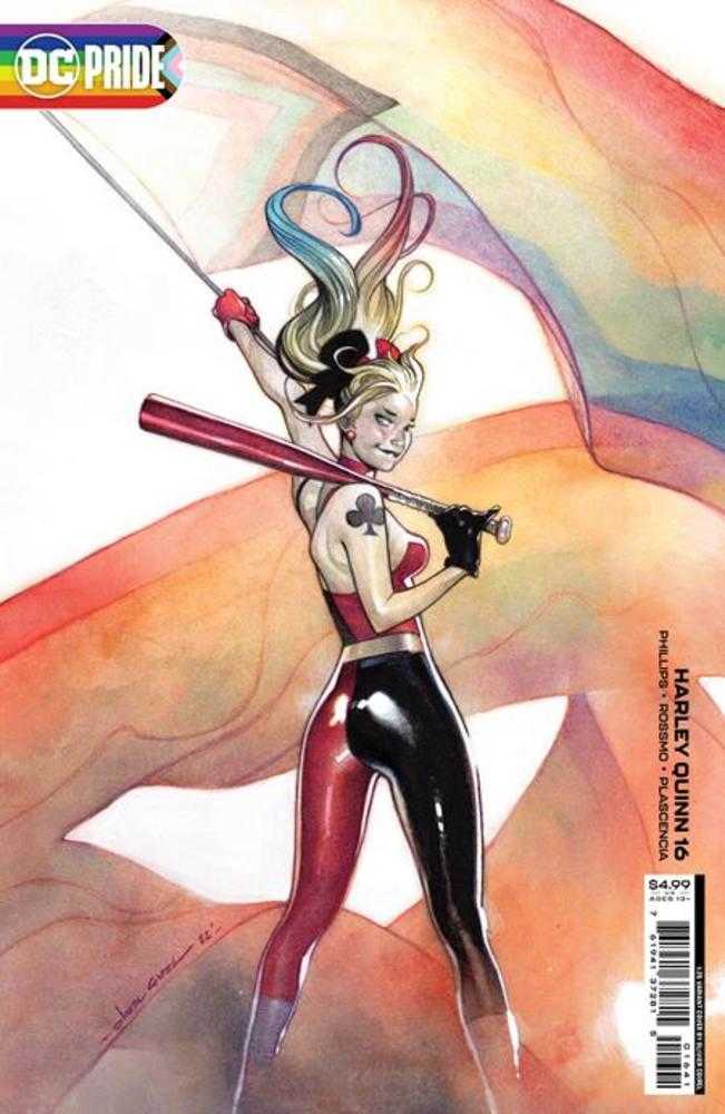 Harley Quinn #16 Cover C Olivier Coipel Pride Month Card Stock Variant | Dragon's Lair Comics and Fantasy Houston TX