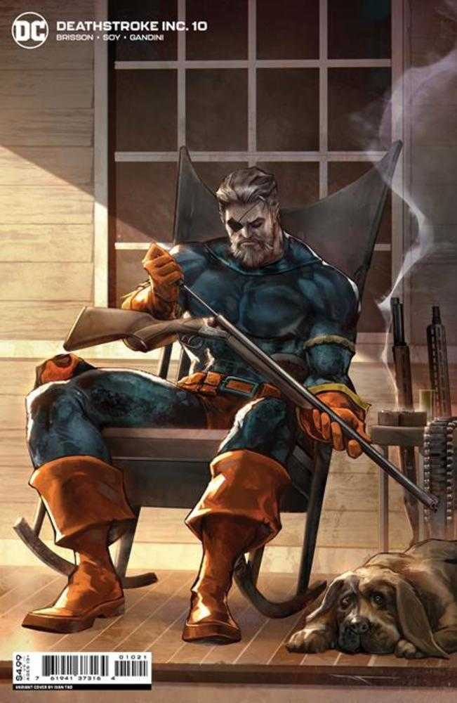 Deathstroke Inc #10 Cover B Ivan Tao Card Stock Variant | Dragon's Lair Comics and Fantasy Houston TX