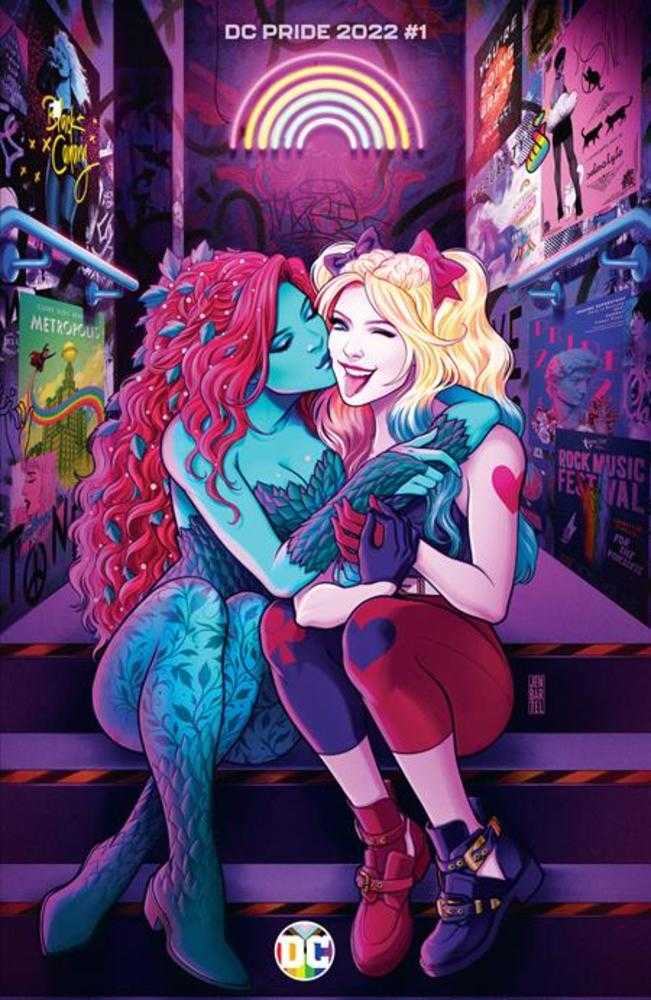 DC Pride 2022 #1 (One Shot) Cover C 1 in 25 Jen Bartel Foil Variant | Dragon's Lair Comics and Fantasy Houston TX