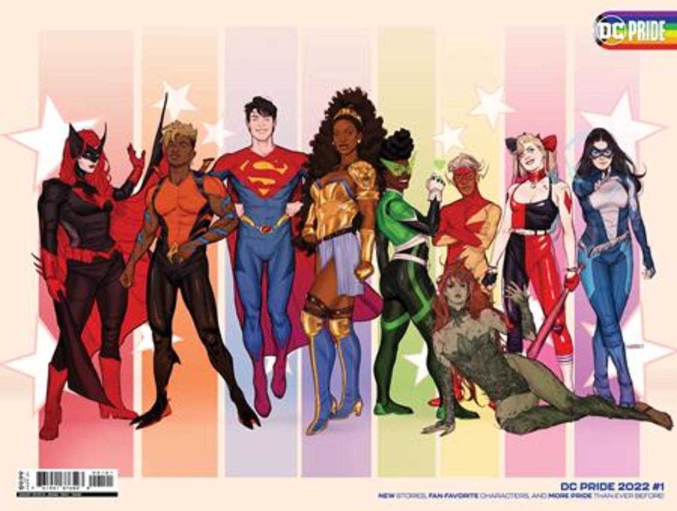 DC Pride 2022 #1 (One Shot) Cover B Joshua Sway Swaby Wraparound Variant | Dragon's Lair Comics and Fantasy Houston TX