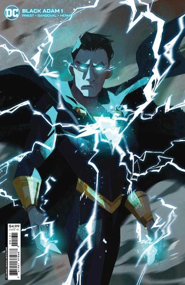 Black Adam #1 Cover F 1 in 25 Crystal Kung Card Stock Variant | Dragon's Lair Comics and Fantasy Houston TX