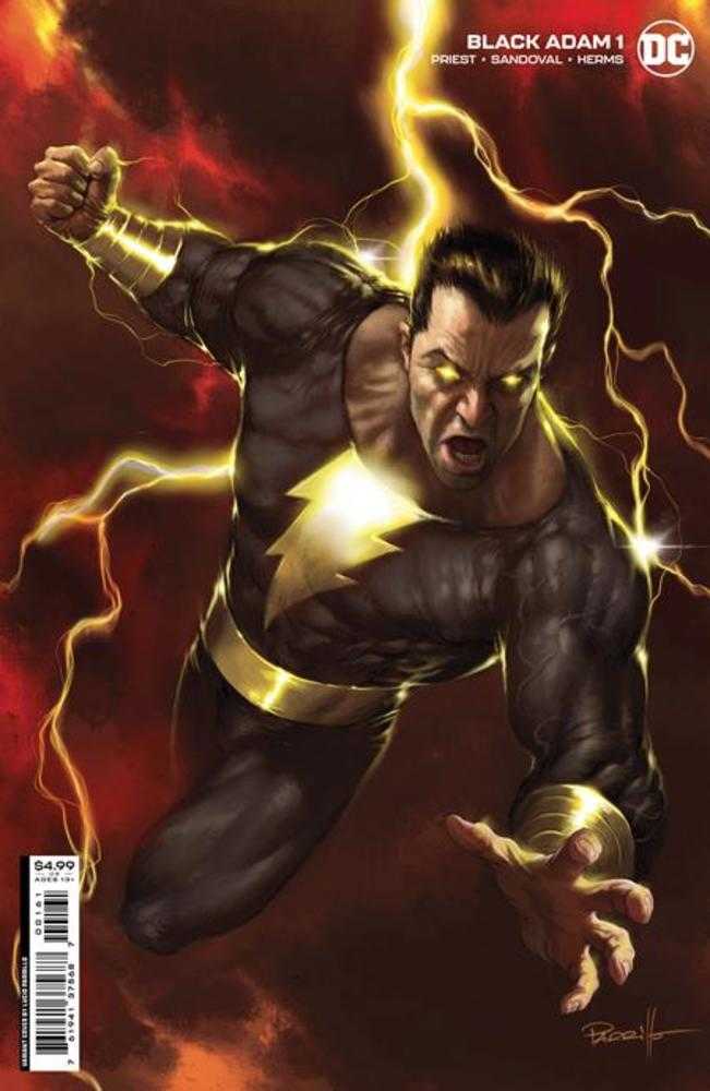 Black Adam #1 Cover C Lucio Parrillo Card Stock Variant | Dragon's Lair Comics and Fantasy Houston TX