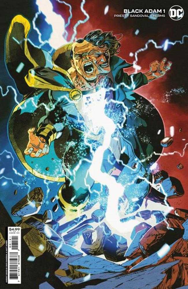 Black Adam #1 Cover B Rafa Sandoval Card Stock Variant | Dragon's Lair Comics and Fantasy Houston TX