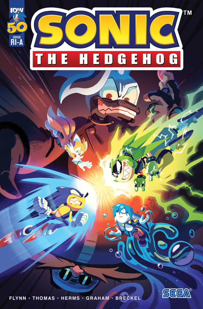 Sonic The Hedgehog #50 Cover G | Dragon's Lair Comics and Fantasy Houston TX