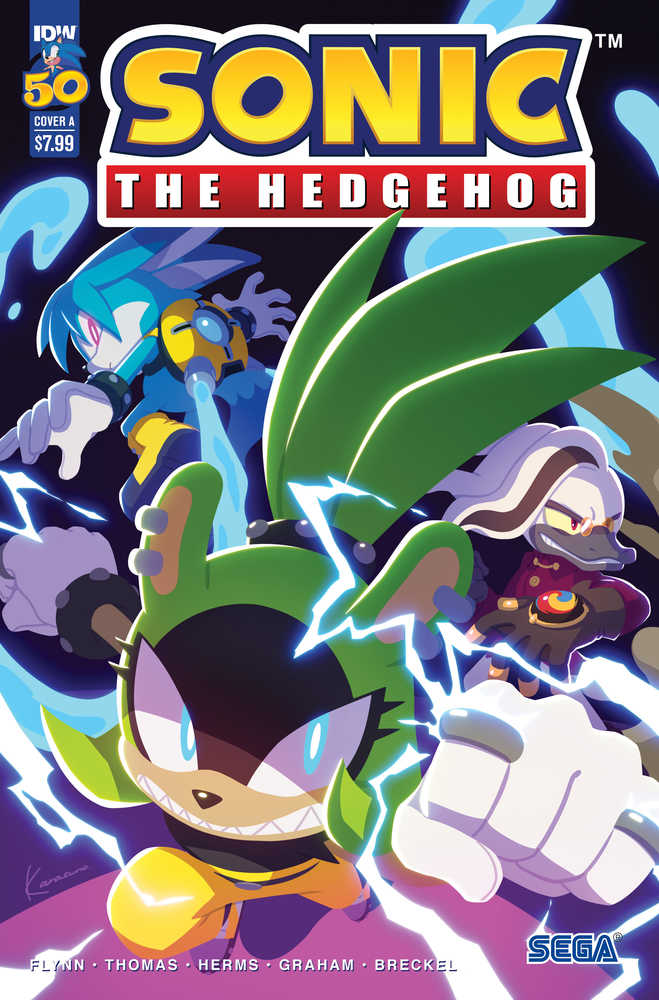 Sonic The Hedgehog #50 Cover A  Sonic Team | Dragon's Lair Comics and Fantasy Houston TX