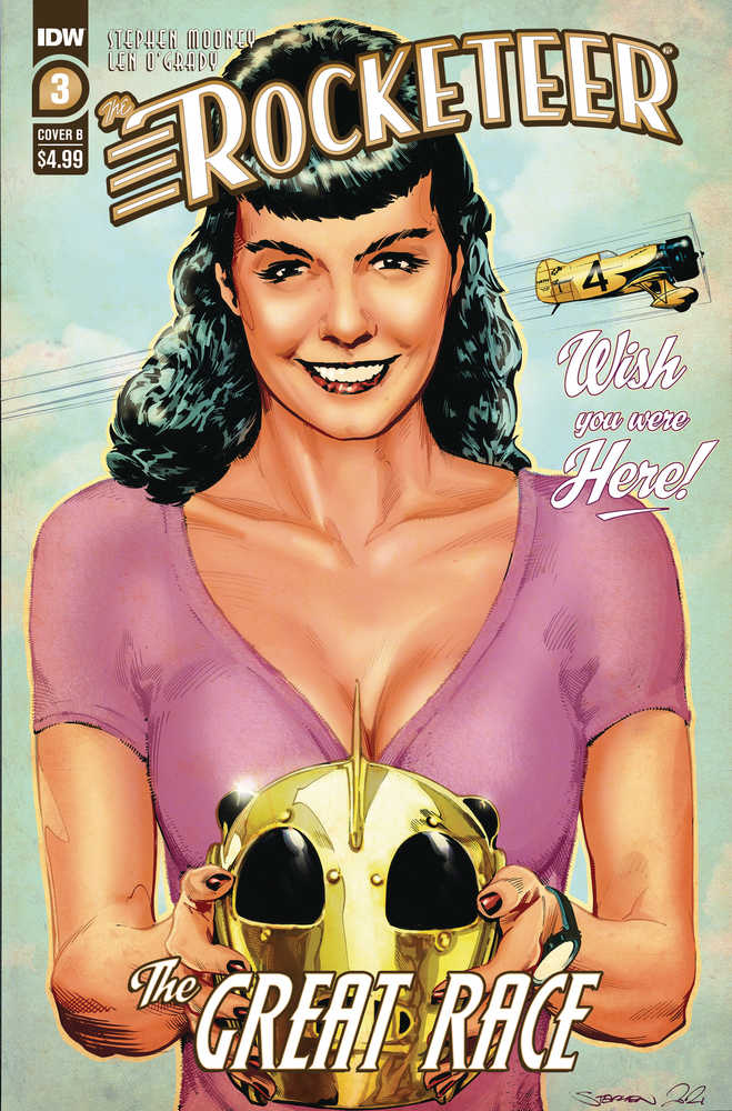 Rocketeer The Great Race #3 (Of 4) Cover B Stephen Mooney | Dragon's Lair Comics and Fantasy Houston TX