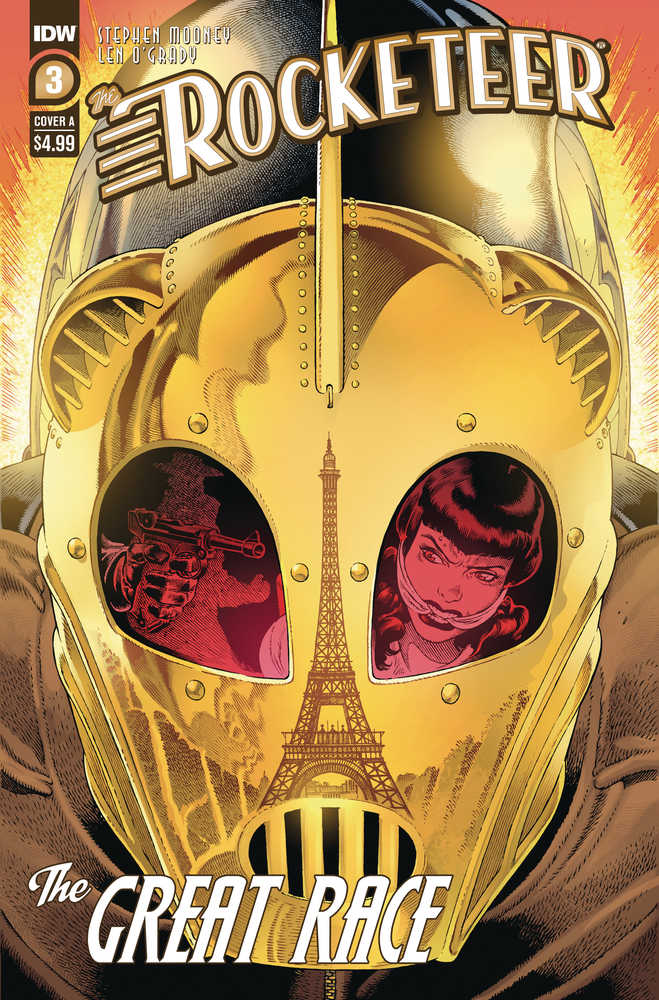 Rocketeer The Great Race #3 (Of 4) Cover A Gabriel Rodriguez | Dragon's Lair Comics and Fantasy Houston TX