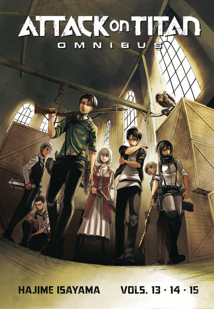 Attack On Titan Omnibus TPB Volume 05 Volume 13-15 (Mature) | Dragon's Lair Comics and Fantasy Houston TX