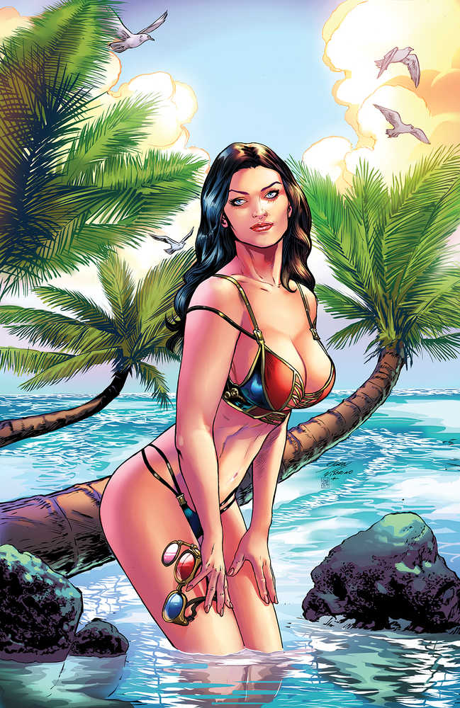 Grimm Fairy Tales Presents Swimsuit Edition 2022 One Shot Cover B Vitorino | Dragon's Lair Comics and Fantasy Houston TX