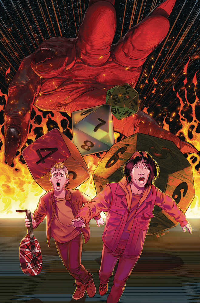 Bill & Ted Roll Dice #1 Cover D 10 Copy Variant Edition Feister | Dragon's Lair Comics and Fantasy Houston TX