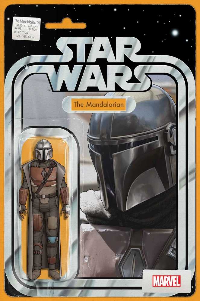 Star Wars Mandalorian #1 Christopher Action Figure Variant | Dragon's Lair Comics and Fantasy Houston TX