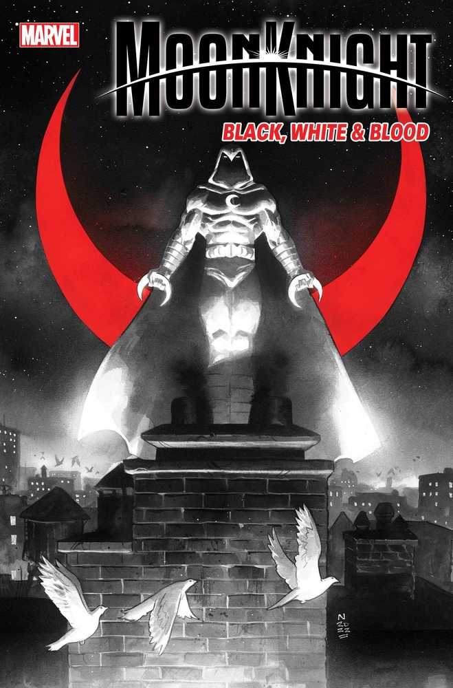 Moon Knight Black White Blood #3 (Of 4) Klein Variant | Dragon's Lair Comics and Fantasy Houston TX