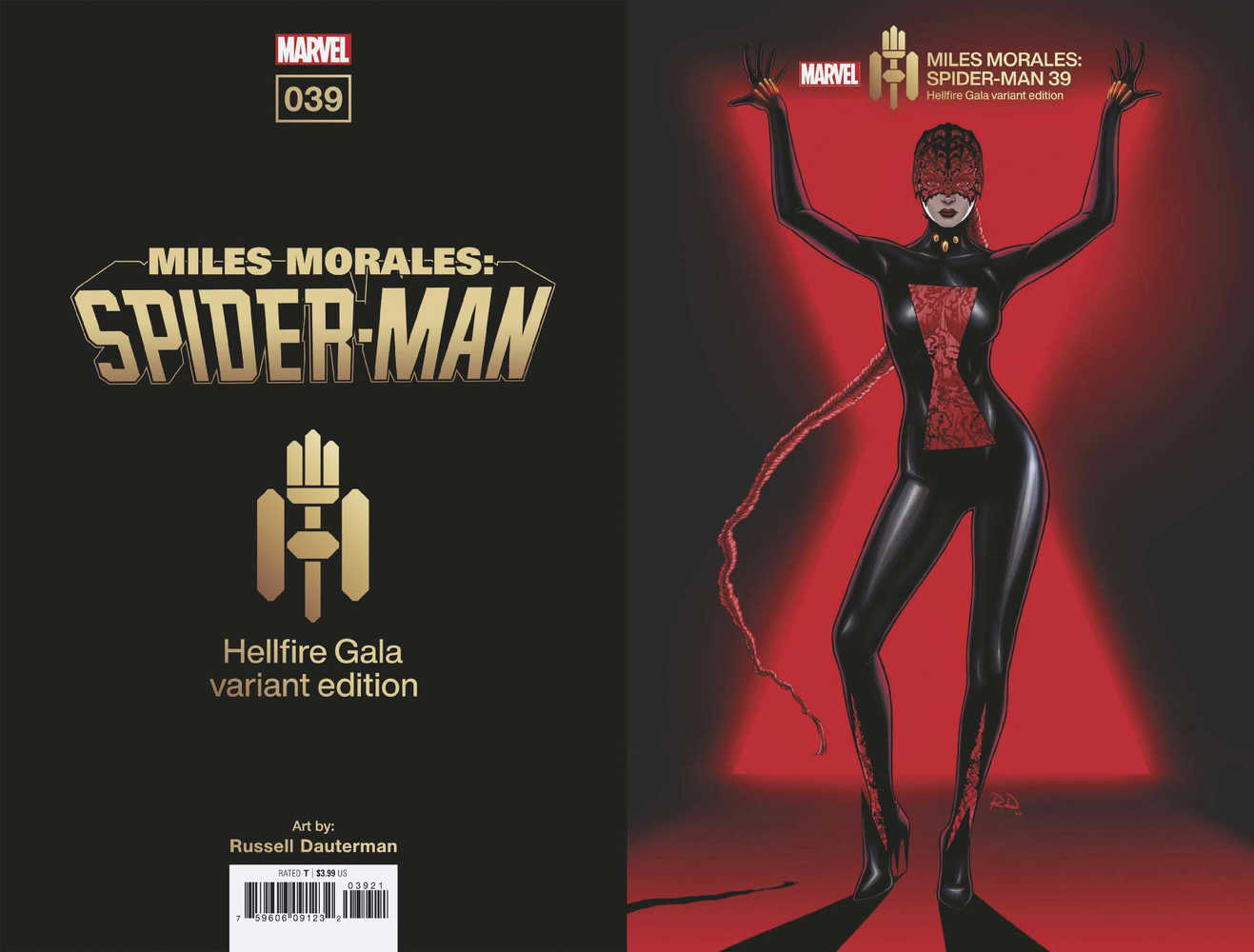 Miles Morales Spider-Man #39 Dauterman Hellfire Gala Variant | Dragon's Lair Comics and Fantasy Houston TX