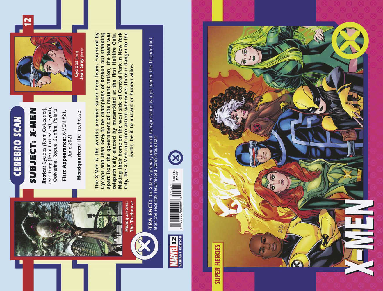 X-Men #12 Dauterman Trading Card Variant | Dragon's Lair Comics and Fantasy Houston TX