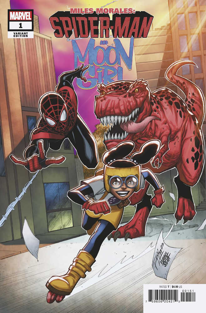 Miles Morales Moon Girl #1 Ron Lim Variant | Dragon's Lair Comics and Fantasy Houston TX