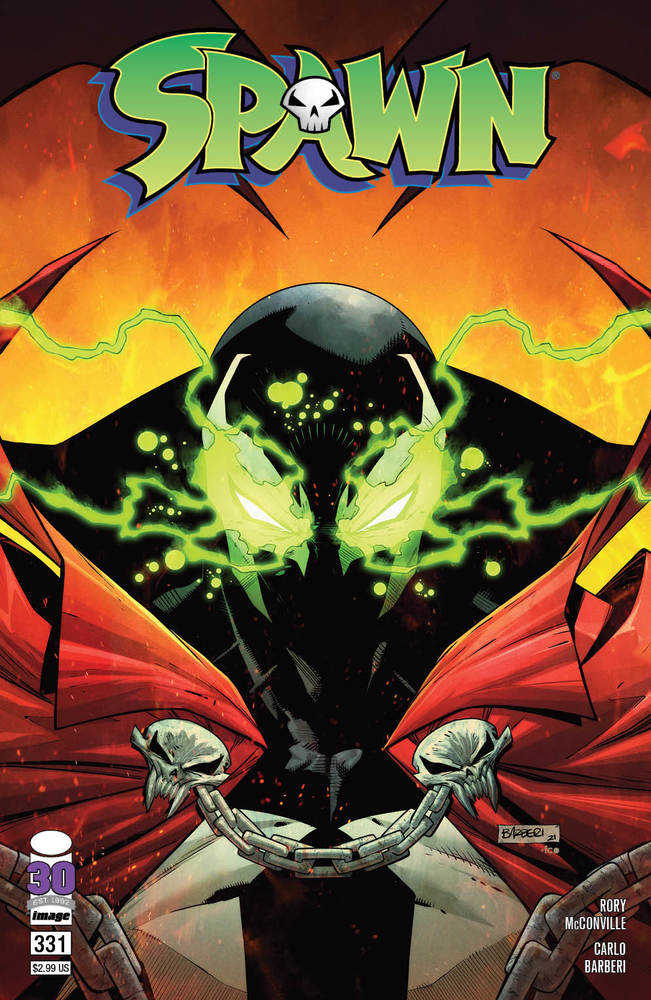 Spawn #331 Cover B Barberi | Dragon's Lair Comics and Fantasy Houston TX