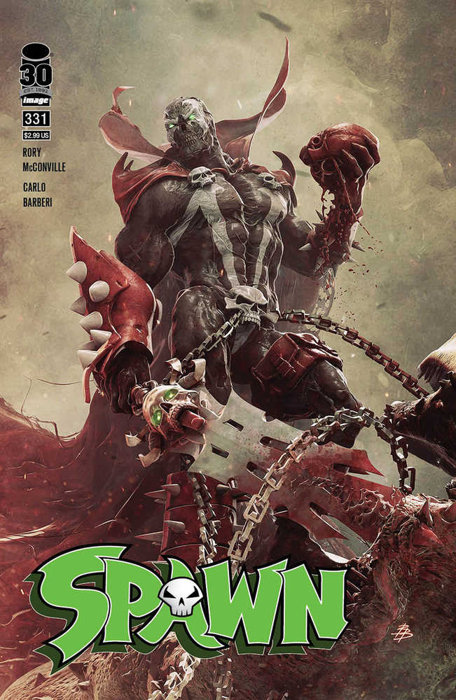 Spawn #331 Cover A Barends | Dragon's Lair Comics and Fantasy Houston TX