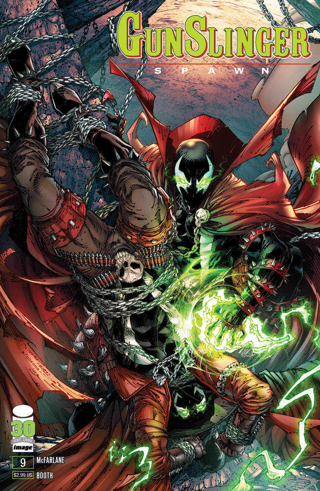 Gunslinger Spawn #9 Cover B Booth | Dragon's Lair Comics and Fantasy Houston TX