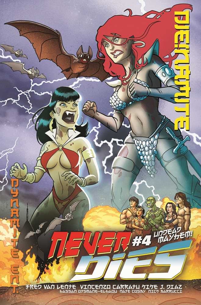 Die!Namite Never Dies #4 Cover A Fleecs | Dragon's Lair Comics and Fantasy Houston TX