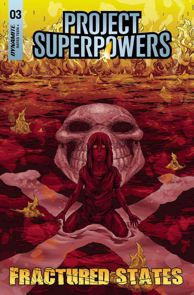 Project Superpowers Fractured States #3 Cover B Kolins | Dragon's Lair Comics and Fantasy Houston TX