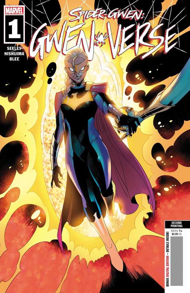 Spider-Gwen Gwenverse #1 (Of 5) 2ND Printing Nishijima Variant | Dragon's Lair Comics and Fantasy Houston TX