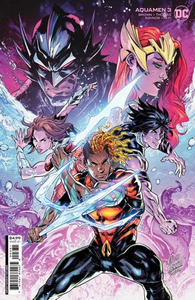 Aquamen #3 Cover C Fico Ossio Card Stock Variant | Dragon's Lair Comics and Fantasy Houston TX