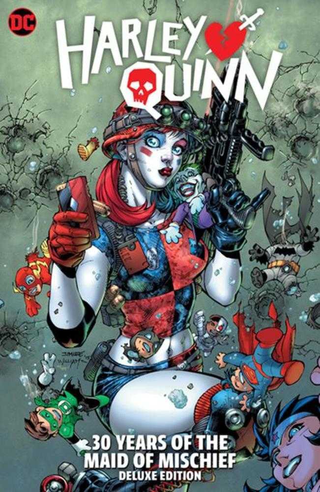 Harley Quinn 30 Years Of The Maid Of Mischief The Deluxe Edition Hardcover | Dragon's Lair Comics and Fantasy Houston TX