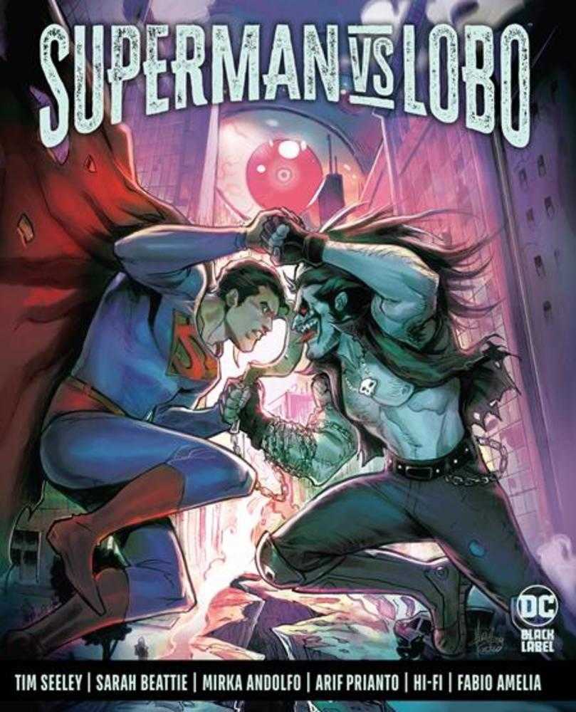 Superman vs Lobo Hardcover (Mature) | Dragon's Lair Comics and Fantasy Houston TX