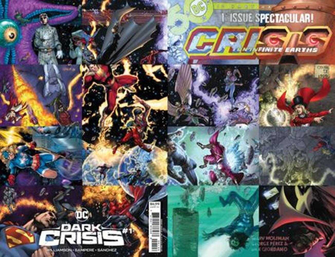 Dark Crisis #1 (Of 7) Cover J Jim Lee Homage Card Stock Variant | Dragon's Lair Comics and Fantasy Houston TX