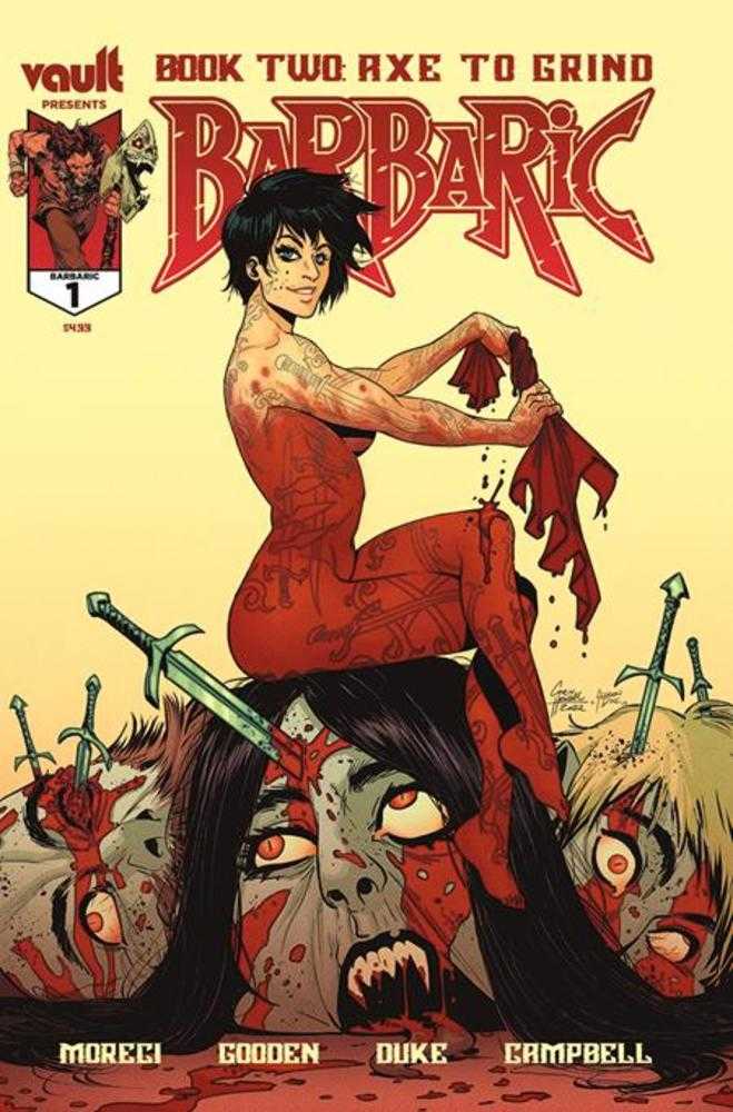 Barbaric Axe To Grind #1 Cover B Corin Howell Variant | Dragon's Lair Comics and Fantasy Houston TX