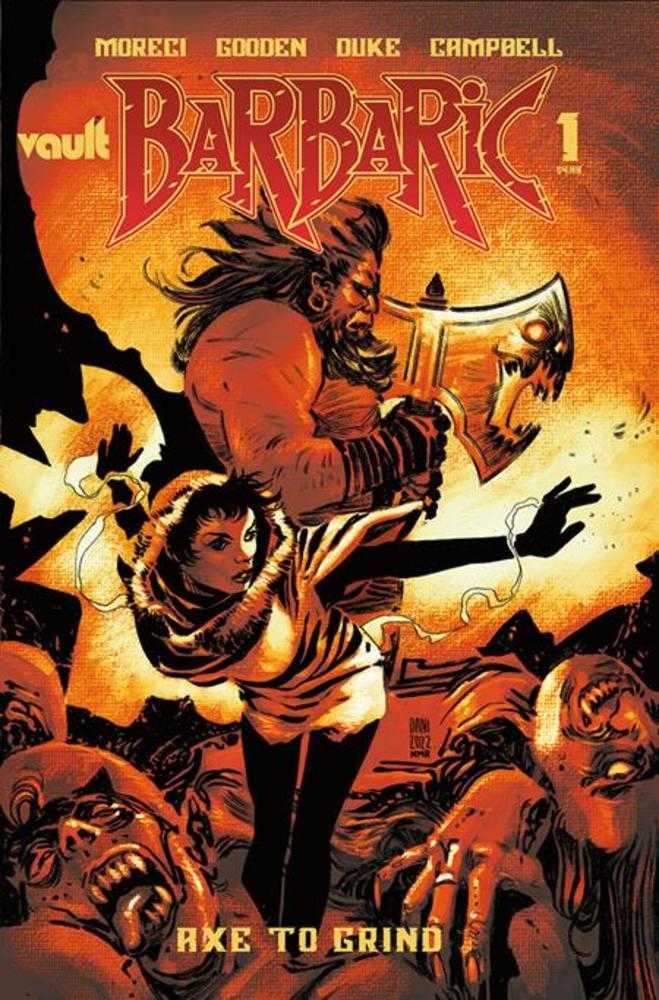 Barbaric Axe To Grind #1 Cover D 1 in 10 Dani Variant | Dragon's Lair Comics and Fantasy Houston TX