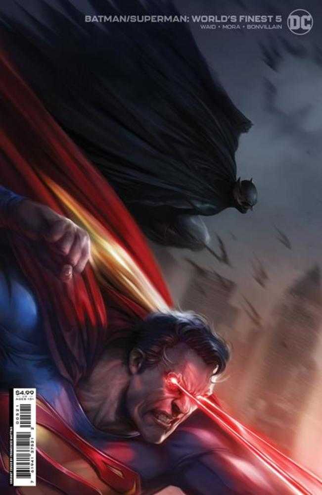 Batman Superman Worlds Finest #5 Cover B Francesco Mattina Card Stock Variant | Dragon's Lair Comics and Fantasy Houston TX