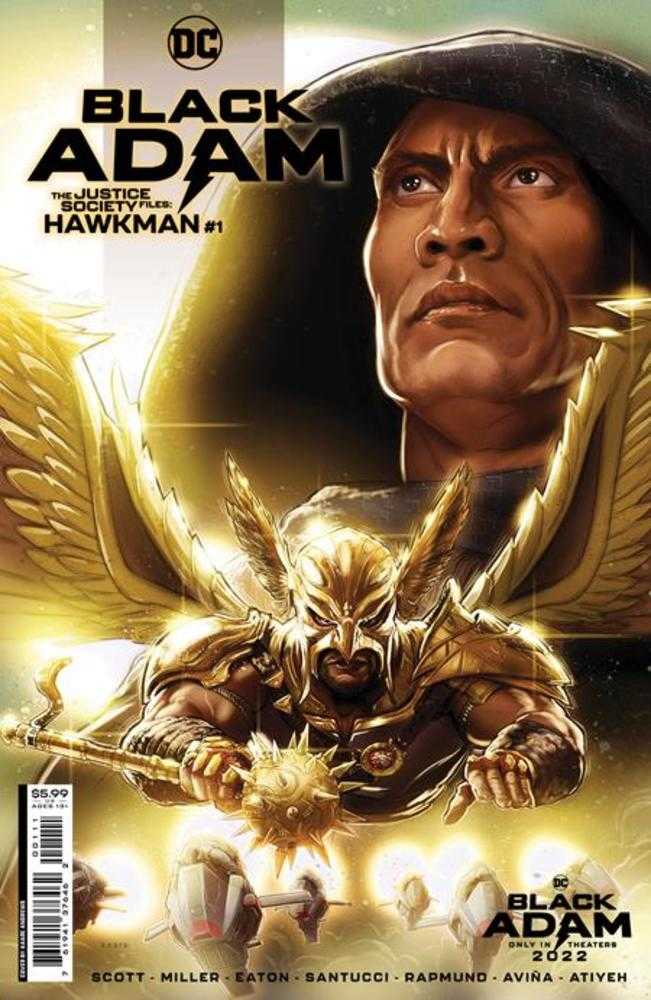 Black Adam Justice Society Files Hawkman #1 (One Shot) Cover A Kaare Andrews | Dragon's Lair Comics and Fantasy Houston TX