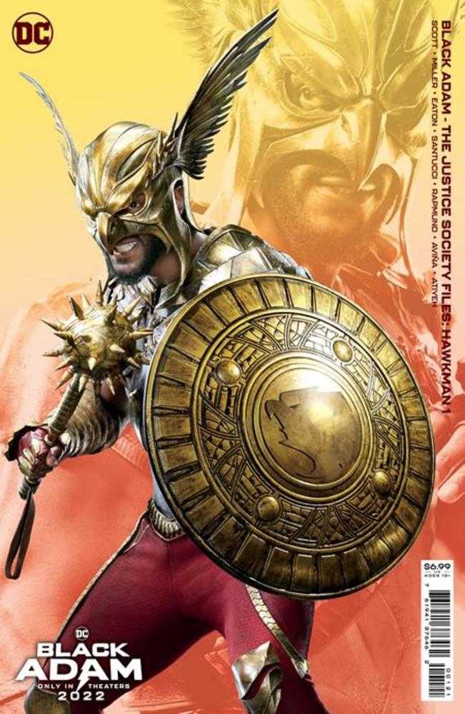 Black Adam Justice Society Files Hawkman #1 (One Shot) Cover B Photo Card Stock Variant | Dragon's Lair Comics and Fantasy Houston TX