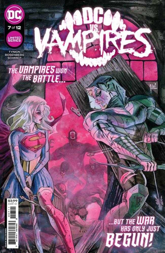 DC vs Vampires #7 (Of 12) Cover A Guillem March | Dragon's Lair Comics and Fantasy Houston TX