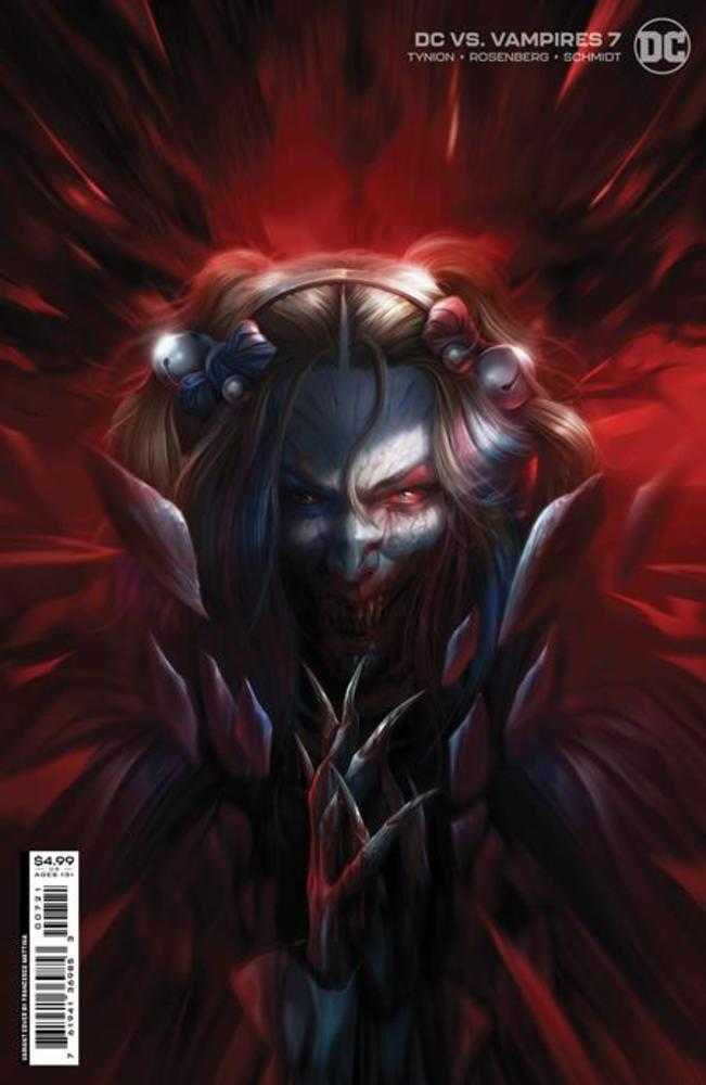 DC vs Vampires #7 (Of 12) Cover B Francesco Mattina Card Stock Variant | Dragon's Lair Comics and Fantasy Houston TX