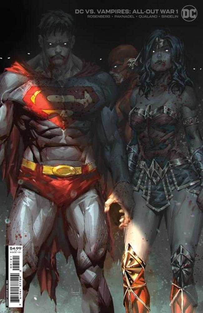 DC vs Vampires All-Out War #1 (Of 6) Cover B Kael Ngu Card Stock Variant | Dragon's Lair Comics and Fantasy Houston TX