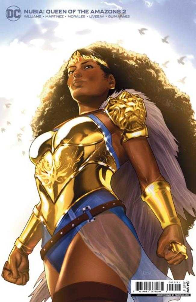 Nubia Queen Of The Amazons #2 (Of 4) Cover B Taurin Clarke Card Stock Variant | Dragon's Lair Comics and Fantasy Houston TX