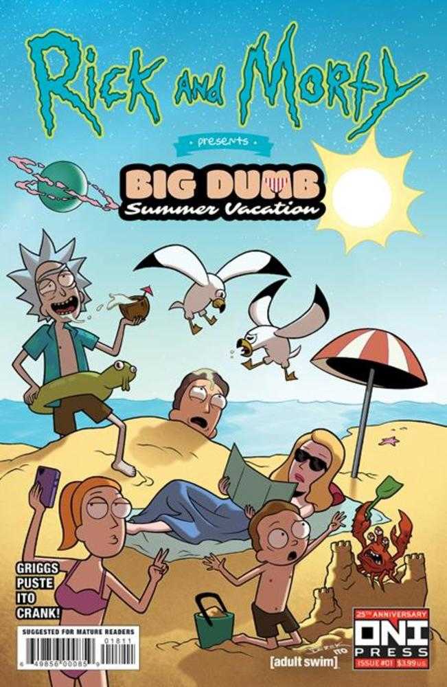 Rick And Morty Presents Big Dumb Summer Vacation #1 Cover A Derek Fridolfs | Dragon's Lair Comics and Fantasy Houston TX