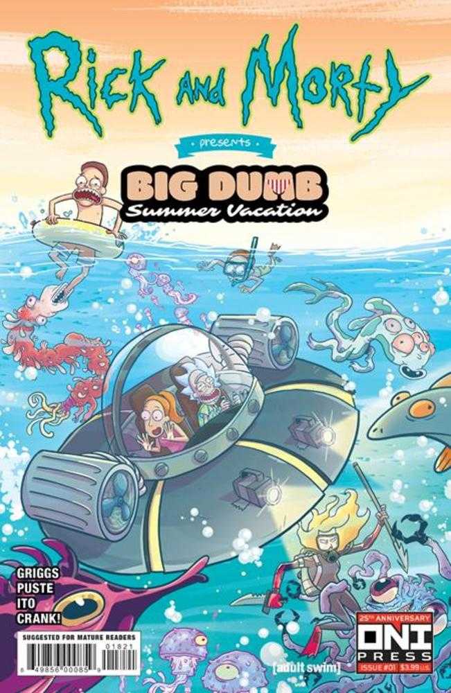 Rick And Morty Presents Big Dumb Summer Vacation #1 Cover B Fred C Stresing Variant | Dragon's Lair Comics and Fantasy Houston TX