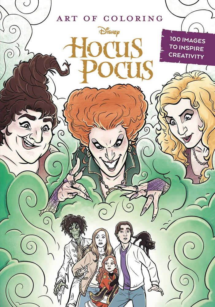 Art Of Coloring Hocus Pocus Softcover | Dragon's Lair Comics and Fantasy Houston TX