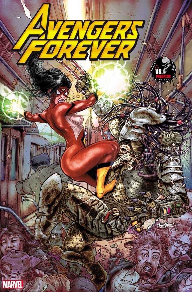 Avengers Forever #8 Ryp Predator Variant | Dragon's Lair Comics and Fantasy Houston TX