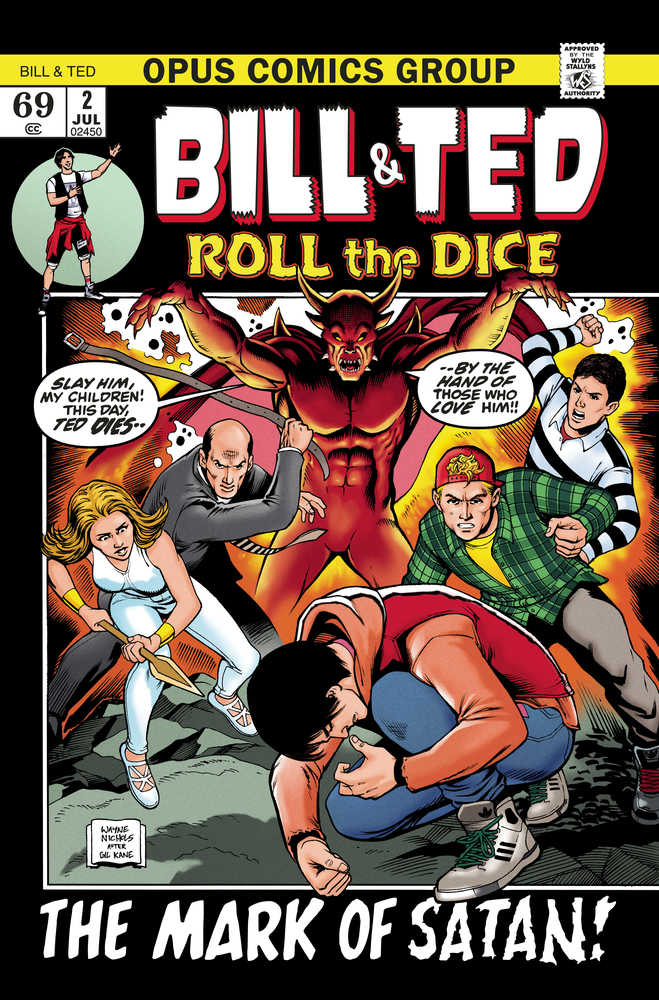 Bill & Ted Roll Dice #2 Cover C 5 Copy Variant Edition Nichols | Dragon's Lair Comics and Fantasy Houston TX