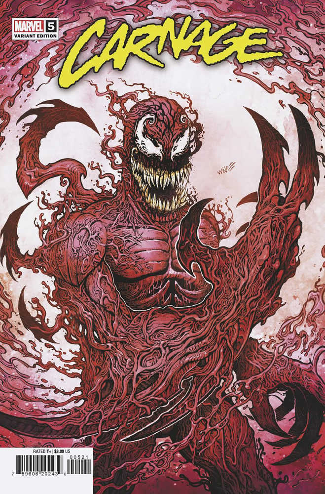 Carnage #5 Wolf Variant | Dragon's Lair Comics and Fantasy Houston TX