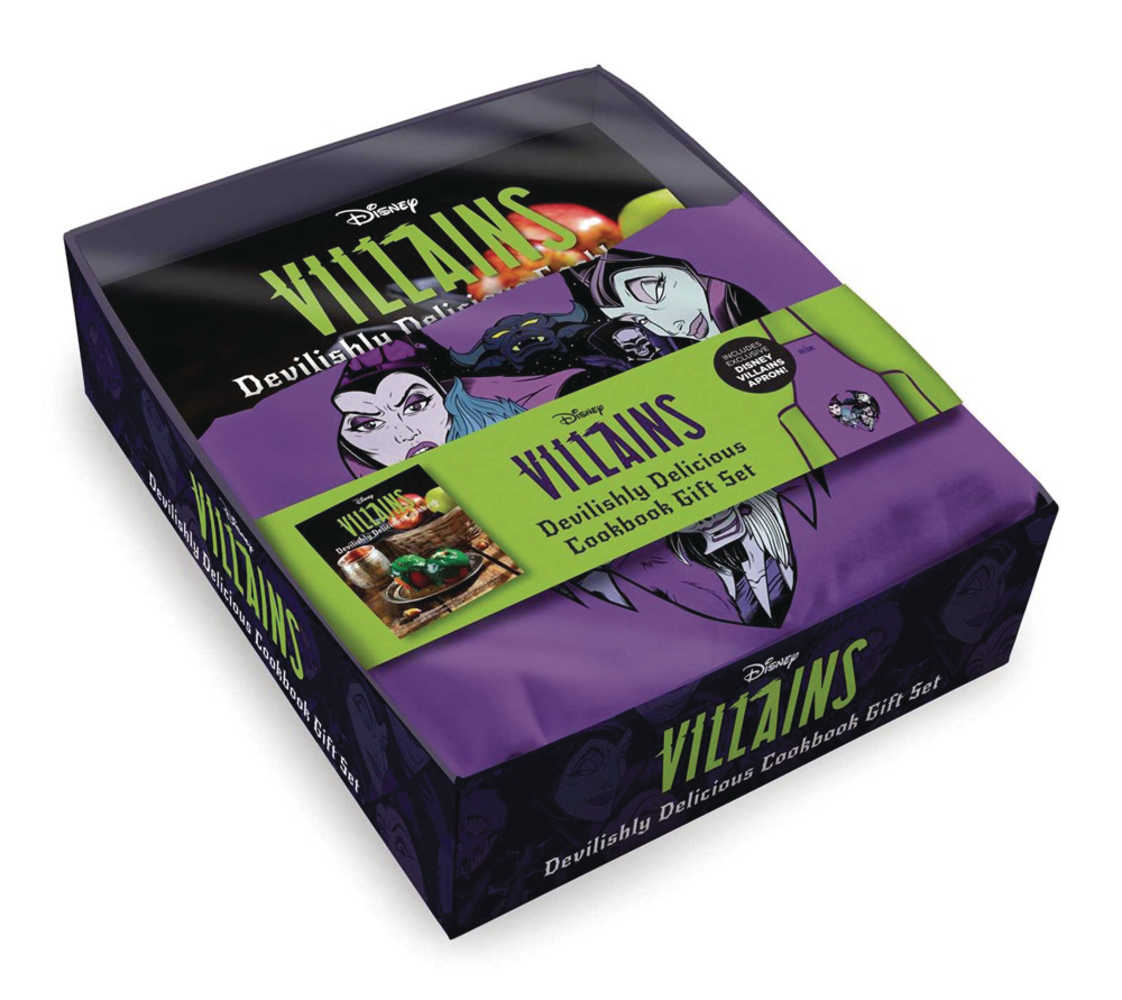 Disney Villains Devilishly Delicious Cookbook Gift Set | Dragon's Lair Comics and Fantasy Houston TX