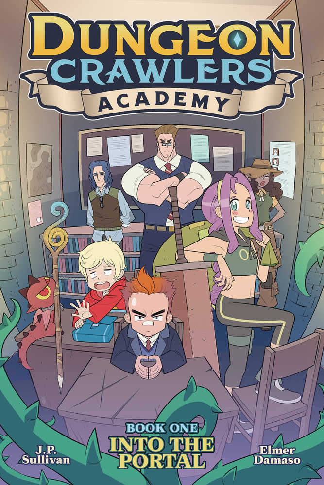 Dungeon Crawlers Academy Graphic Novel Volume 01 Into The Portal (Mature) | Dragon's Lair Comics and Fantasy Houston TX