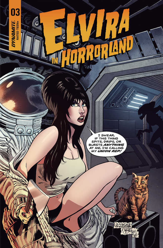 Elvira In Horrorland #3 Cover A Acosta | Dragon's Lair Comics and Fantasy Houston TX