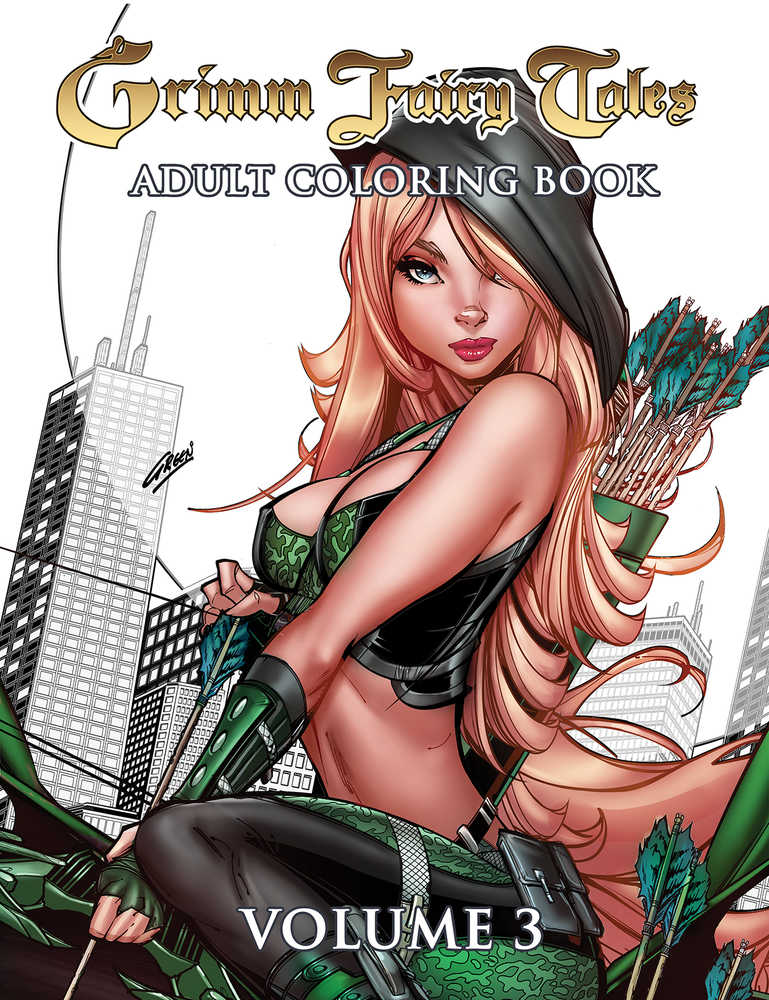 Grimm Fairy Tales Adult Coloring Book Volume 03 | Dragon's Lair Comics and Fantasy Houston TX