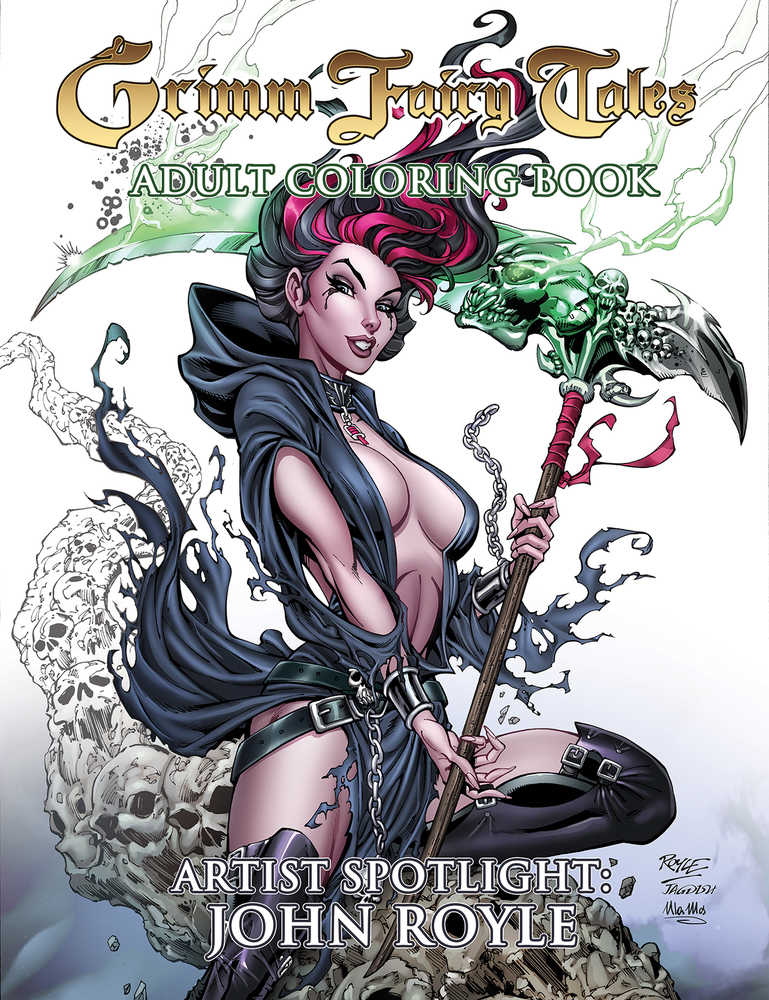 Grimm Fairy Tales John Royle Coloring Book | Dragon's Lair Comics and Fantasy Houston TX