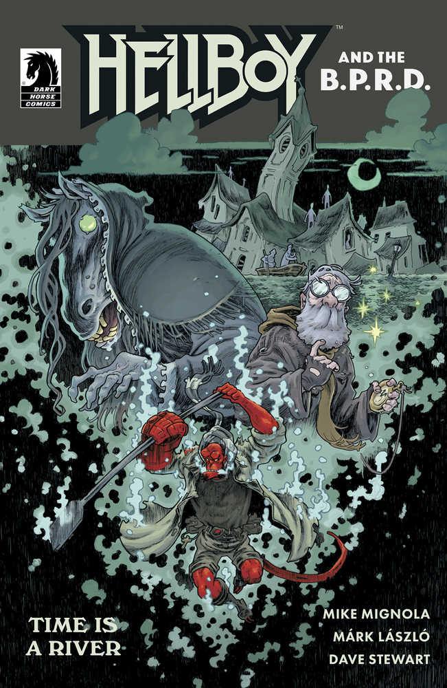 Hellboy & BPRD Time Is A River One-Shot Cover A Laszlo | Dragon's Lair Comics and Fantasy Houston TX